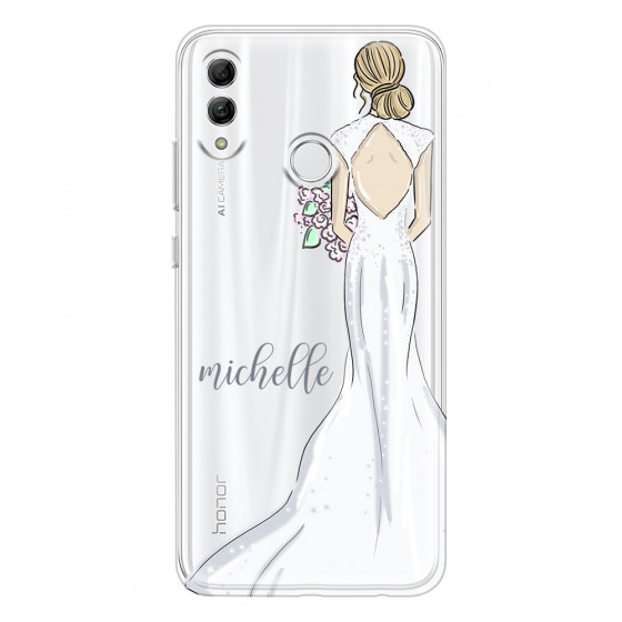 HONOR - Honor 10 Lite - Soft Clear Case - Bride To Be Blonde Dark