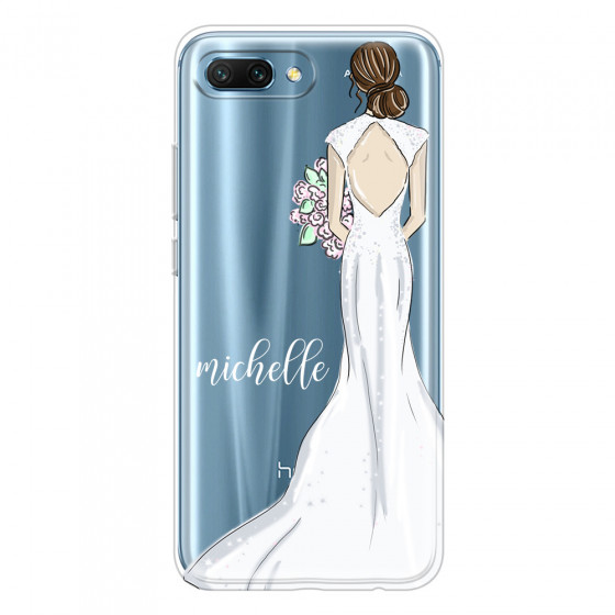 HONOR - Honor 10 - Soft Clear Case - Bride To Be Brunette