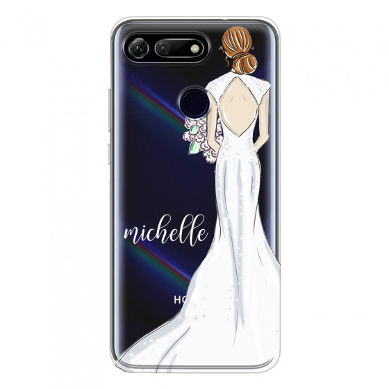 HONOR - Honor View 20 - Soft Clear Case - Bride To Be Redhead