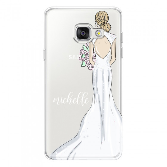 SAMSUNG - Galaxy A3 2017 - Soft Clear Case - Bride To Be Blonde