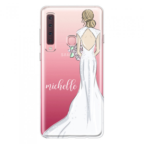 SAMSUNG - Galaxy A9 2018 - Soft Clear Case - Bride To Be Blonde