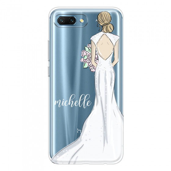 HONOR - Honor 10 - Soft Clear Case - Bride To Be Blonde