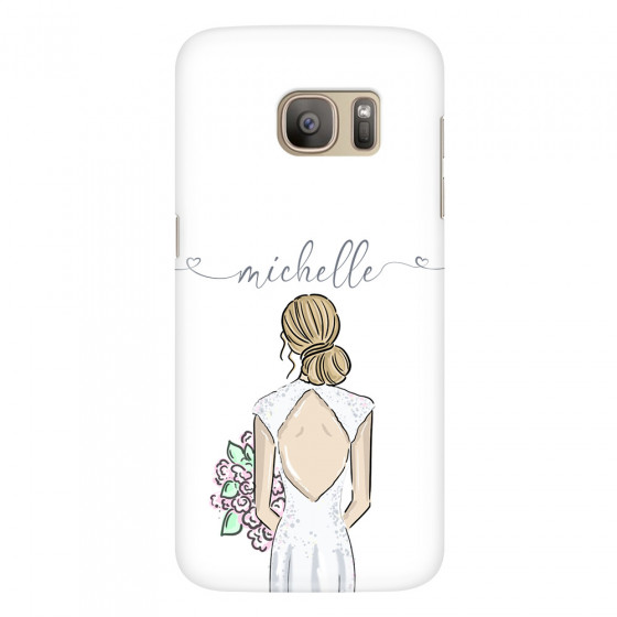 SAMSUNG - Galaxy S7 - 3D Snap Case - Bride To Be Blonde II. Dark