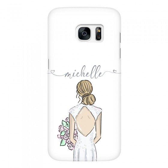 SAMSUNG - Galaxy S7 Edge - 3D Snap Case - Bride To Be Blonde II. Dark