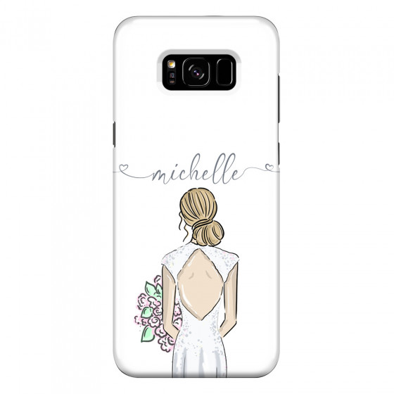 SAMSUNG - Galaxy S8 Plus - 3D Snap Case - Bride To Be Blonde II. Dark