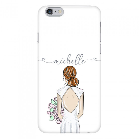 APPLE - iPhone 6S - 3D Snap Case - Bride To Be Redhead II. Dark