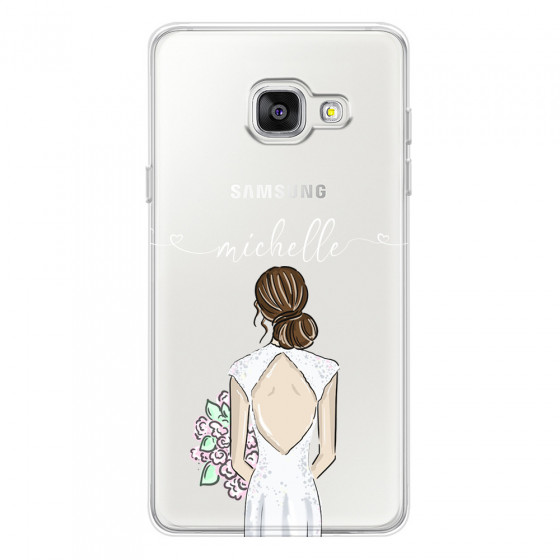 SAMSUNG - Galaxy A5 2017 - Soft Clear Case - Bride To Be Brunette II.