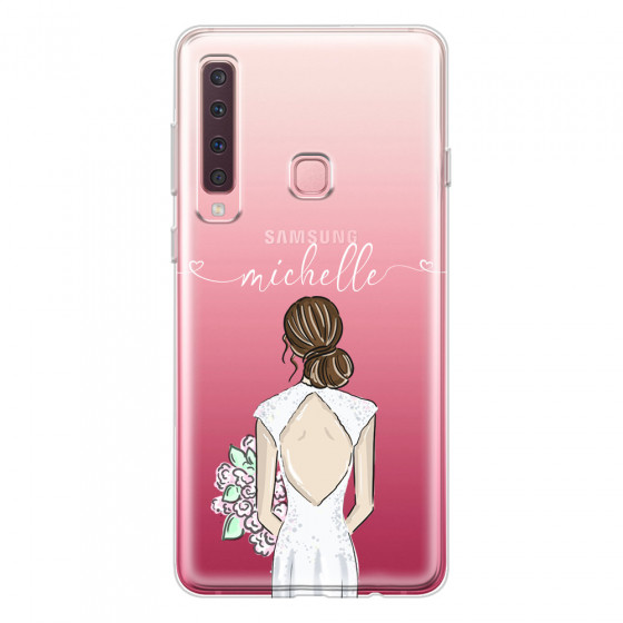 SAMSUNG - Galaxy A9 2018 - Soft Clear Case - Bride To Be Brunette II.