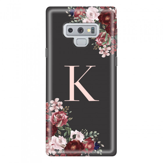 SAMSUNG - Galaxy Note 9 - Soft Clear Case - Rose Garden Monogram