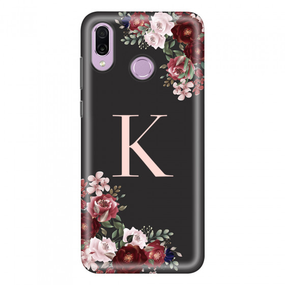 HONOR - Honor Play - Soft Clear Case - Rose Garden Monogram