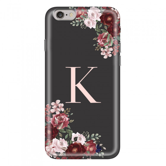 APPLE - iPhone 6S Plus - Soft Clear Case - Rose Garden Monogram