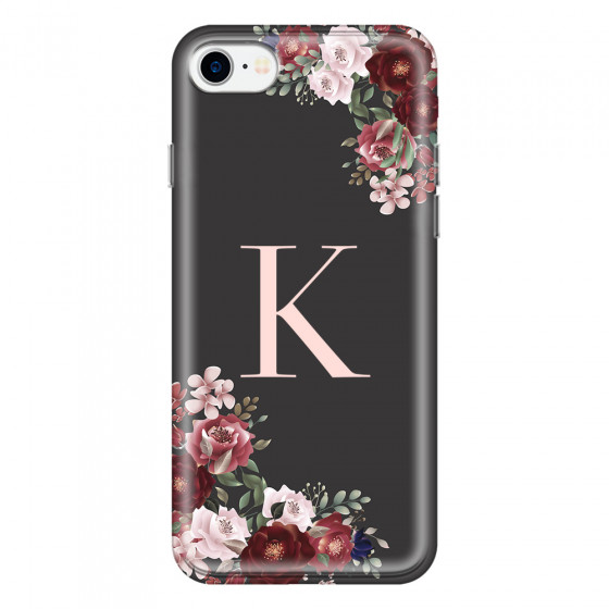 APPLE - iPhone 7 - Soft Clear Case - Rose Garden Monogram