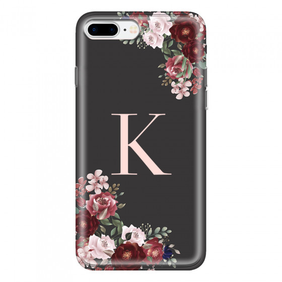 APPLE - iPhone 7 Plus - Soft Clear Case - Rose Garden Monogram