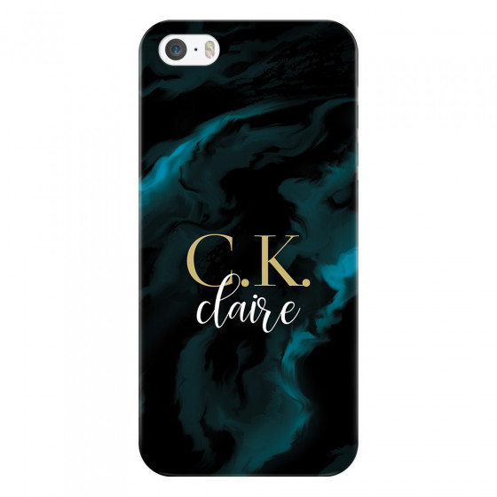 APPLE - iPhone 5S/SE - 3D Snap Case - Streamflow Dark Elegance