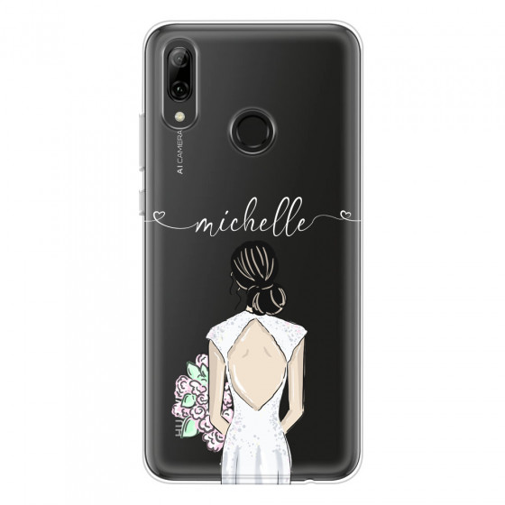 HUAWEI - P Smart 2019 - Soft Clear Case - Bride To Be Blackhair II.