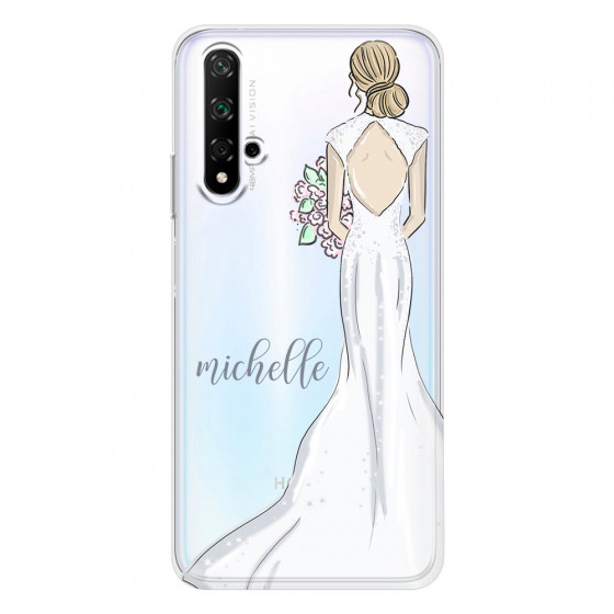 HONOR - Honor 20 - Soft Clear Case - Bride To Be Blonde Dark