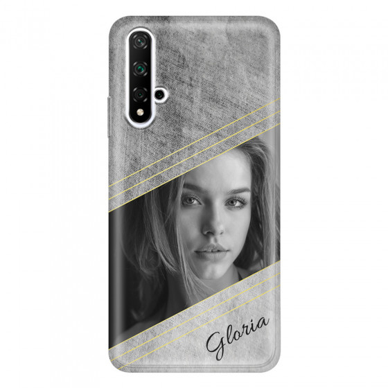 HONOR - Honor 20 - Soft Clear Case - Geometry Love Photo