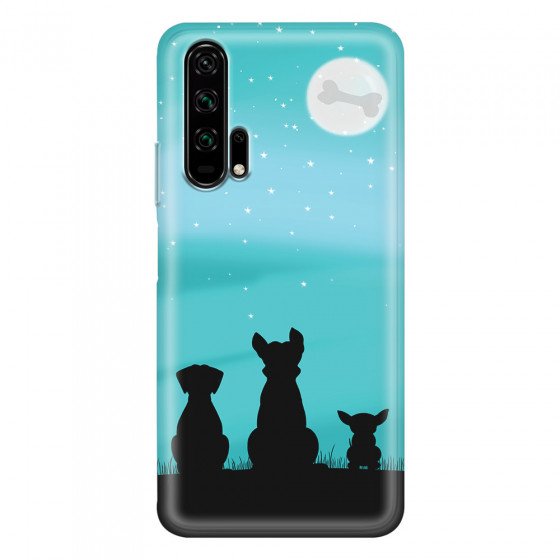HONOR - Honor 20 Pro - Soft Clear Case - Dog's Desire Blue Sky