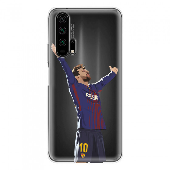 HONOR - Honor 20 Pro - Soft Clear Case - For Barcelona Fans