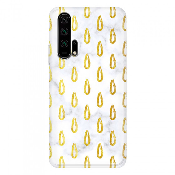 HONOR - Honor 20 Pro - Soft Clear Case - Marble Drops