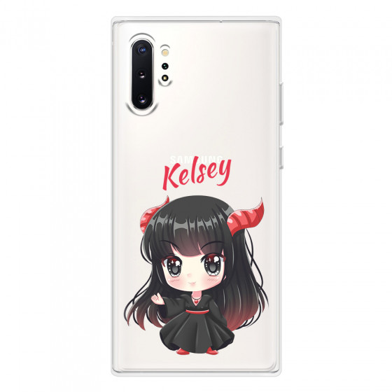 SAMSUNG - Galaxy Note 10 Plus - Soft Clear Case - Chibi Kelsey