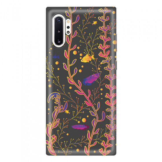 SAMSUNG - Galaxy Note 10 Plus - Soft Clear Case - Midnight Aquarium