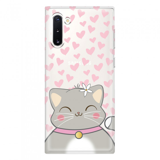 SAMSUNG - Galaxy Note 10 - Soft Clear Case - Kitty