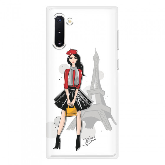 SAMSUNG - Galaxy Note 10 - Soft Clear Case - Paris With Love