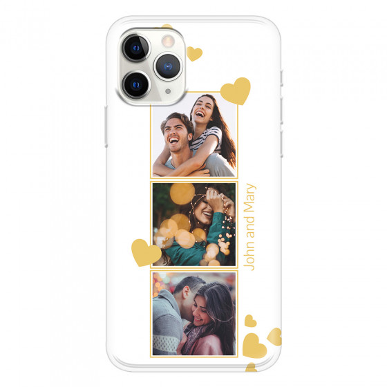 APPLE - iPhone 11 Pro - Soft Clear Case - In Love Classic