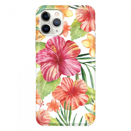 APPLE - iPhone 11 Pro - Soft Clear Case - Tropical Vibes