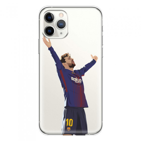 APPLE - iPhone 11 Pro Max - Soft Clear Case - For Barcelona Fans