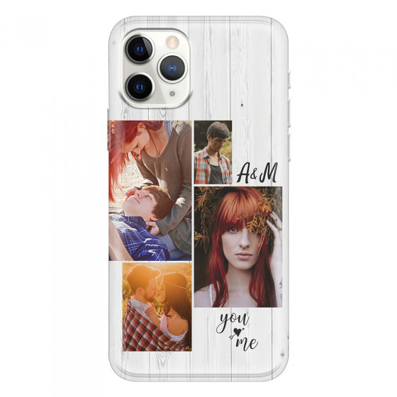 APPLE - iPhone 11 Pro Max - Soft Clear Case - Love Arrow Memories
