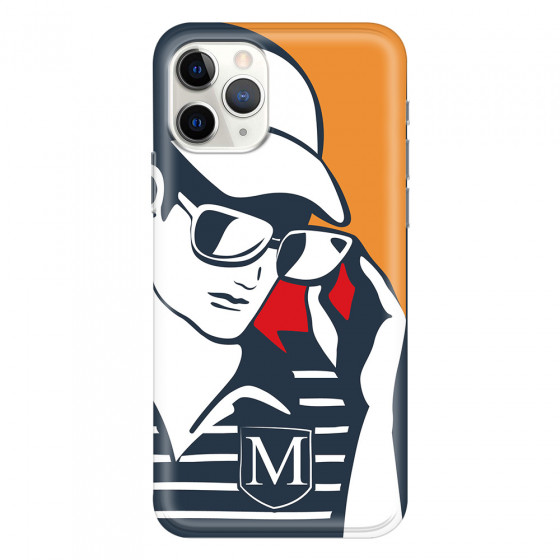 APPLE - iPhone 11 Pro Max - Soft Clear Case - Sailor Gentleman