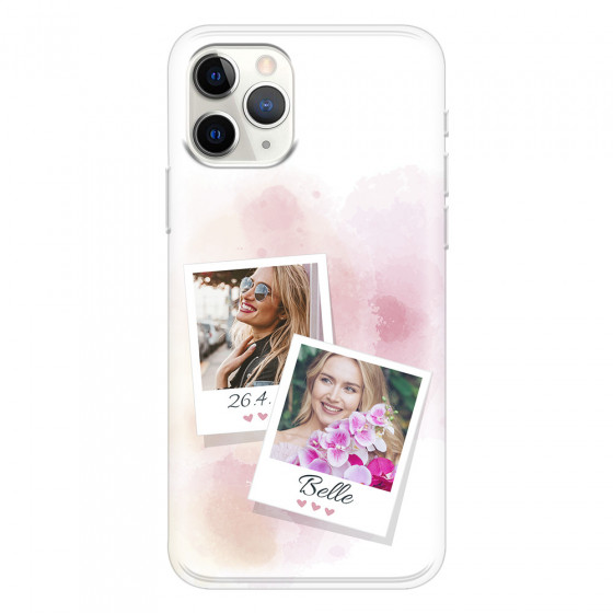 APPLE - iPhone 11 Pro Max - Soft Clear Case - Soft Photo Palette