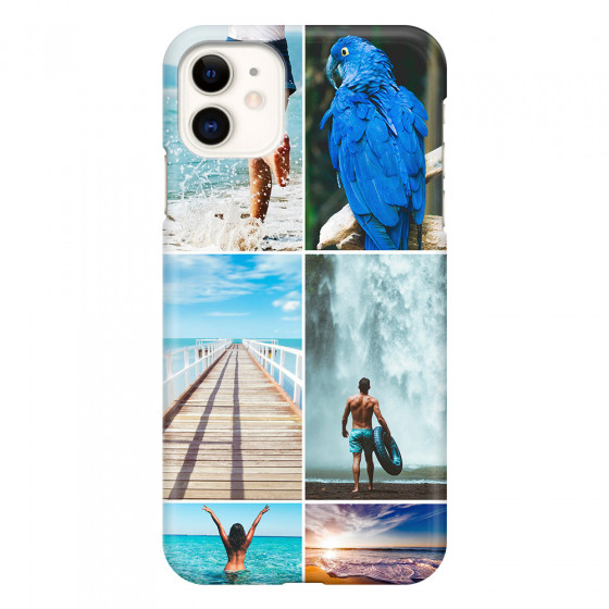 APPLE - iPhone 11 - 3D Snap Case - Collage of 6