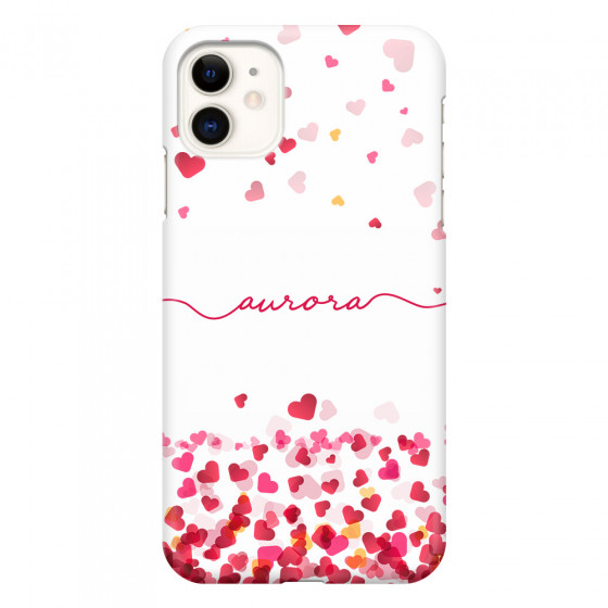 APPLE - iPhone 11 - 3D Snap Case - Scattered Hearts