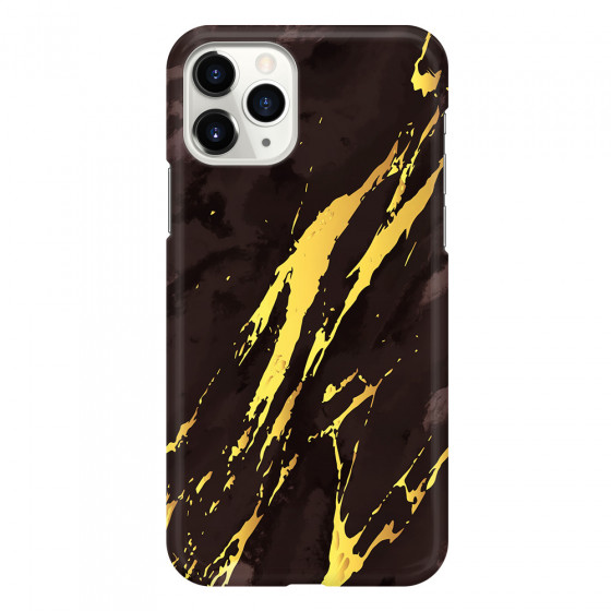 APPLE - iPhone 11 Pro Max - 3D Snap Case - Marble Royal Black