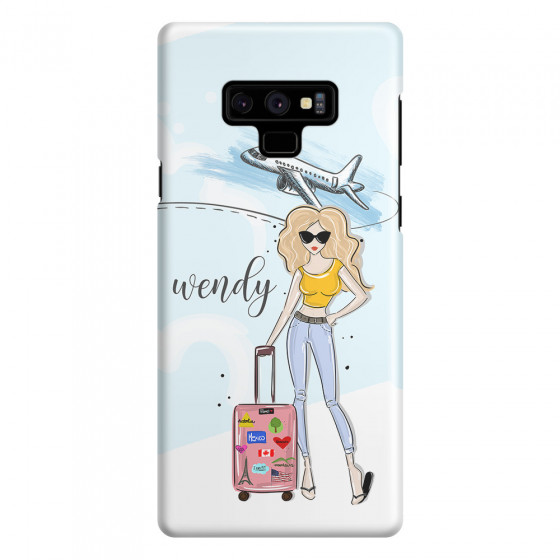SAMSUNG - Galaxy Note 9 - 3D Snap Case - Travelers Duo Blonde