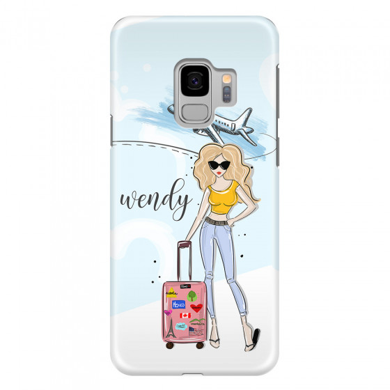 SAMSUNG - Galaxy S9 - 3D Snap Case - Travelers Duo Blonde