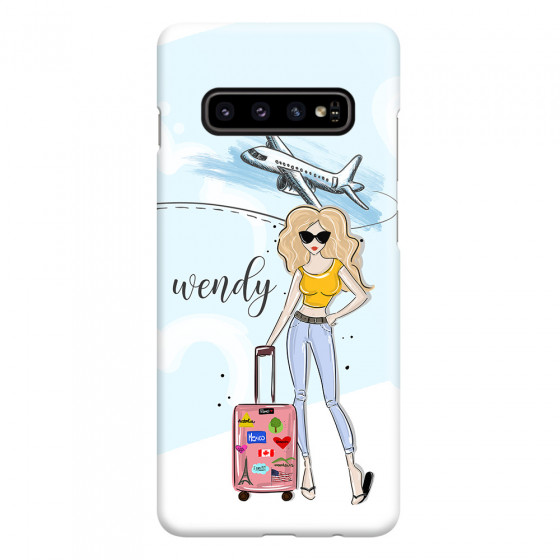 SAMSUNG - Galaxy S10 - 3D Snap Case - Travelers Duo Blonde