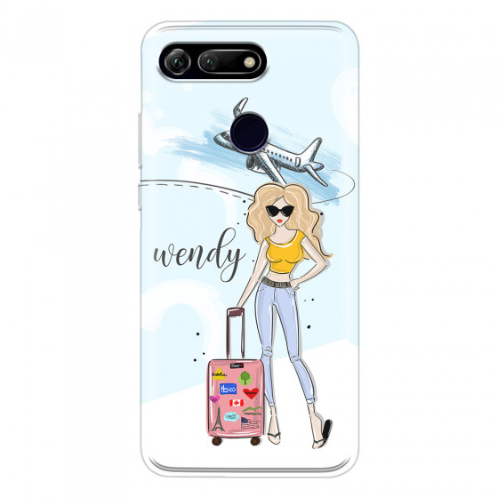HONOR - Honor View 20 - Soft Clear Case - Travelers Duo Blonde