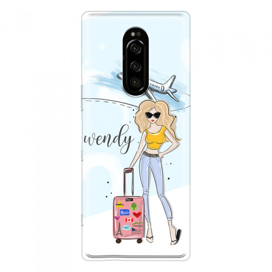 SONY - Sony 1 - Soft Clear Case - Travelers Duo Blonde