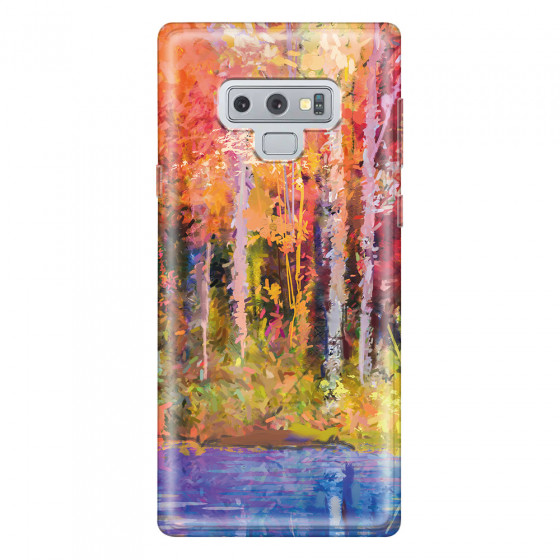 SAMSUNG - Galaxy Note 9 - Soft Clear Case - Autumn Silence