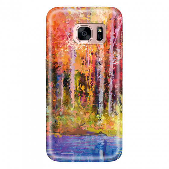 SAMSUNG - Galaxy S7 - Soft Clear Case - Autumn Silence