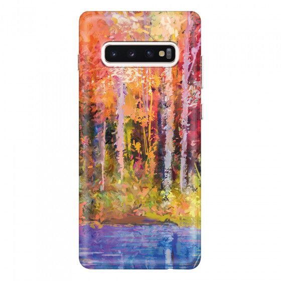 SAMSUNG - Galaxy S10 Plus - Soft Clear Case - Autumn Silence