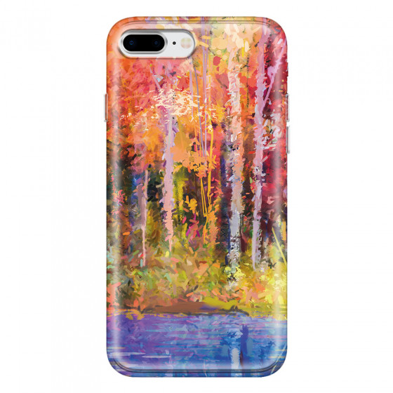 APPLE - iPhone 8 Plus - Soft Clear Case - Autumn Silence