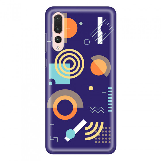 HUAWEI - P20 Pro - Soft Clear Case - Retro Style Series I.