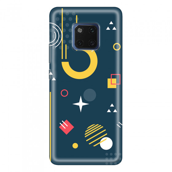 HUAWEI - Mate 20 Pro - Soft Clear Case - Retro Style Series II.
