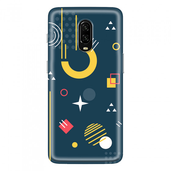 ONEPLUS - OnePlus 6T - Soft Clear Case - Retro Style Series II.