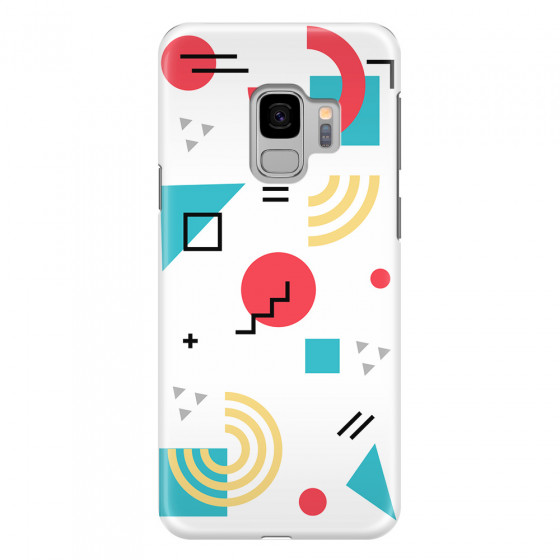 SAMSUNG - Galaxy S9 - 3D Snap Case - Retro Style Series III.
